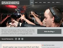 Tablet Screenshot of drakenberglive.com